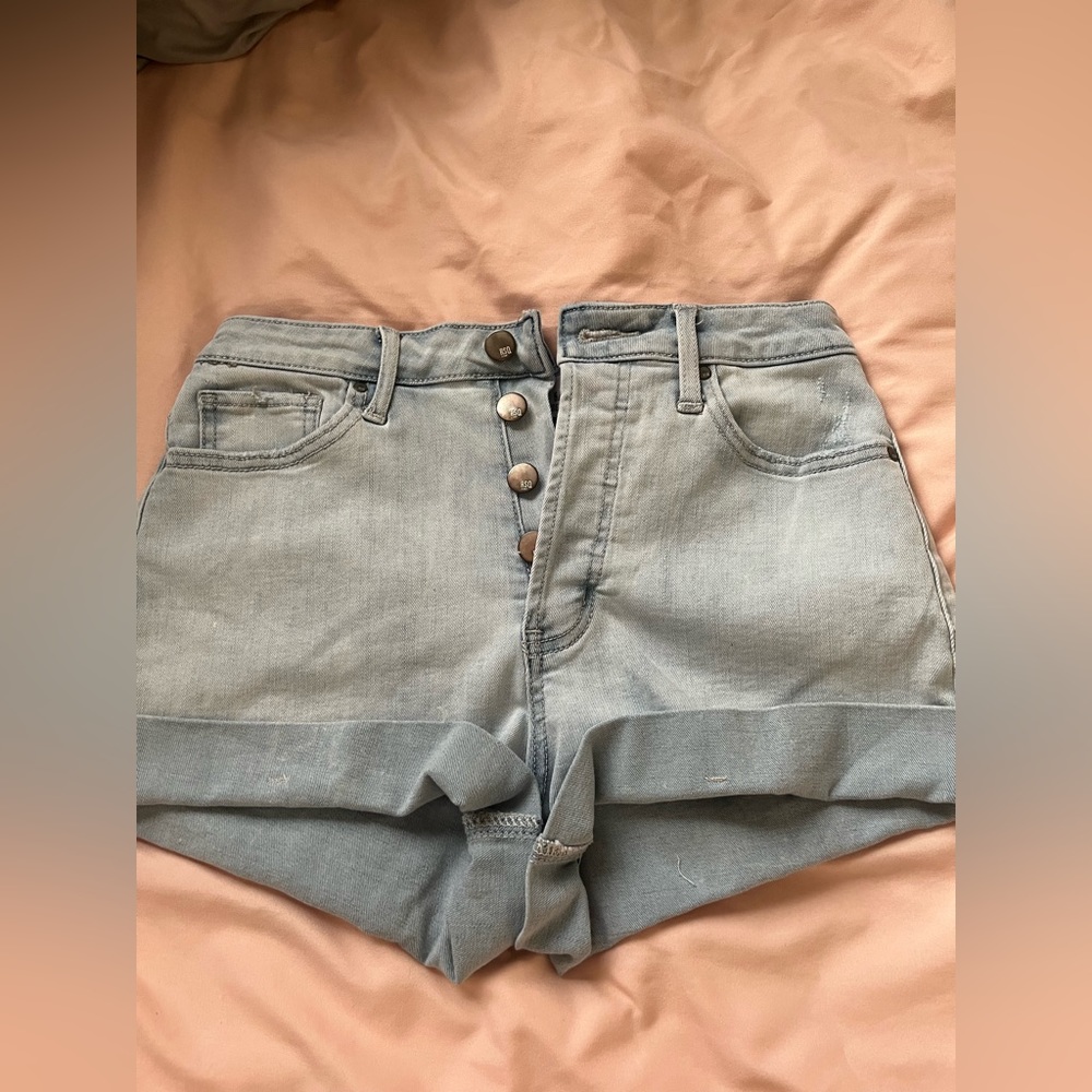 Jean shorts from tilly’s!